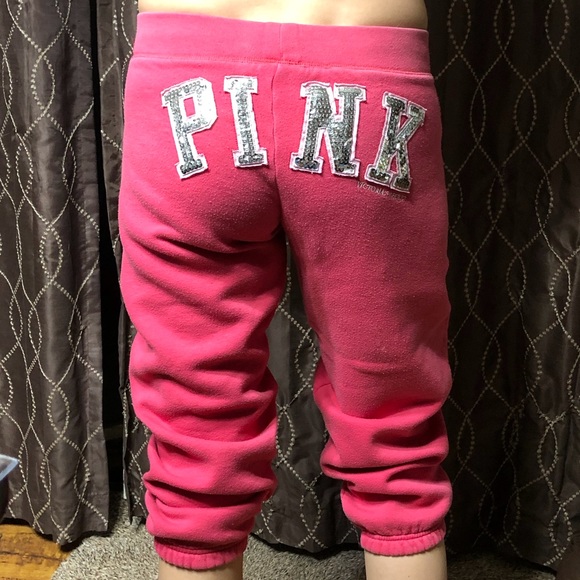 PINK Victoria's Secret Pants - SALE! PINK my favorite sweats Capris